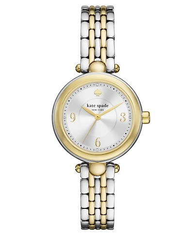 Kate Spade New York Women's Gracie Round Three-Hand Two-Tone Stainless-Steel Watch, 32mm