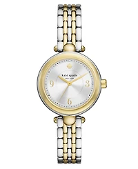Kate Spade New York Women's Gracie Round Three-Hand Two-Tone Stainless-Steel Watch, 32mm