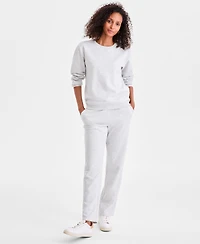Style & Co Women's Long-Sleeve Crewneck Sweatshirt, Created for Macy's
