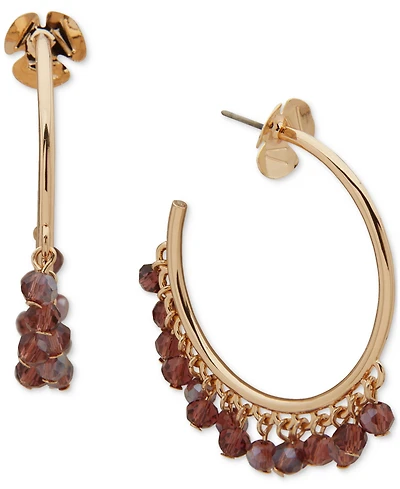 lonna & lilly Beaded Hoop Earrings