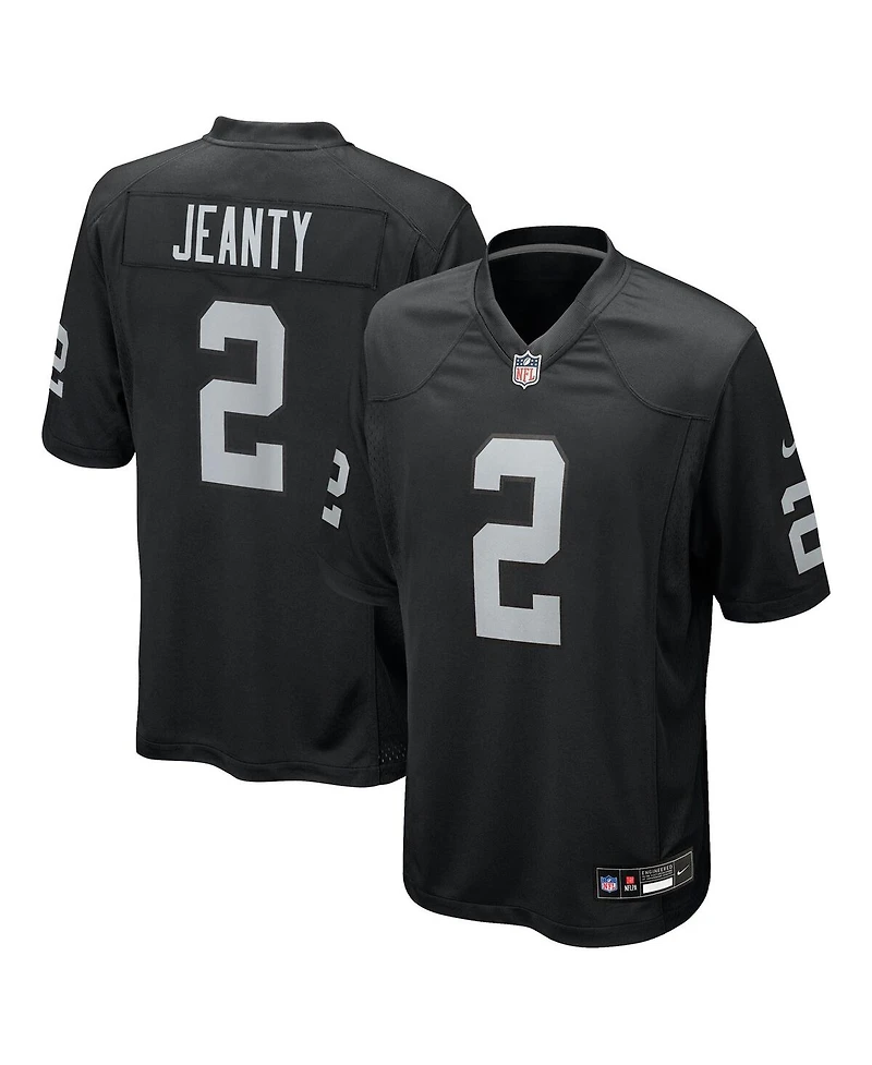 Nike Big Boys and Girls Ashton Jeanty Black Las Vegas Raiders Game Jersey