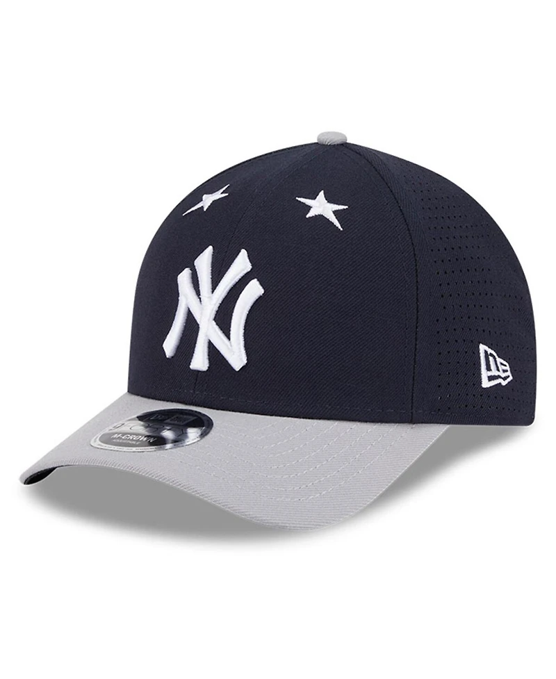 New Era Men's Navy/Gray New York Yankees 2025 Mlb All-Star Game 9FORTY M-Crown Adjustable Hat