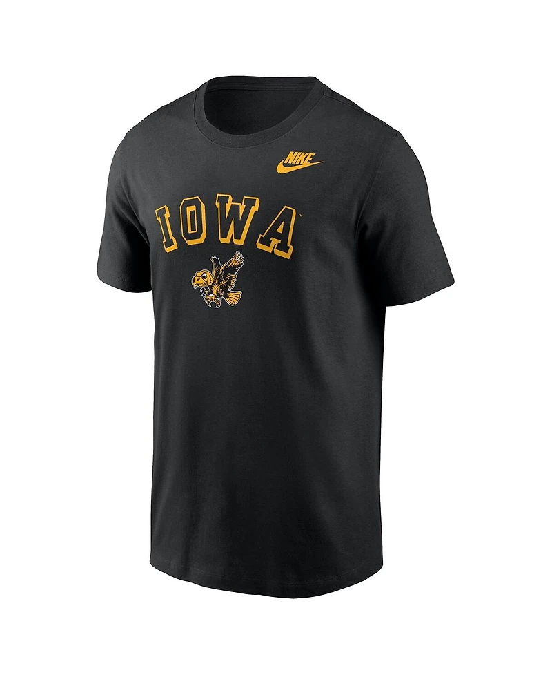 Nike Men's Black Iowa Hawkeyes Legacy Nickname T-Shirt
