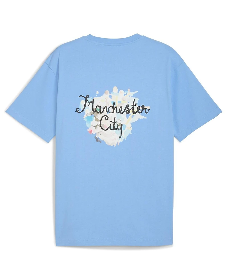 Puma x Kid Super Men's Light Blue Manchester City 2025 Fifa Club World Cup Graphic T-Shirt