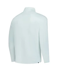 Puma Men's Mint Arnold Palmer Cloud spun One-Quarter Zip Top