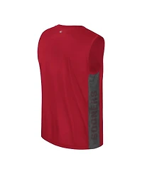 Colosseum Big Boys and Girls Crimson Oklahoma Sooners Smak Talk Sleeveless T-Shirt