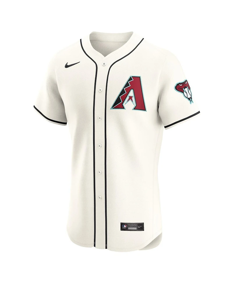 Nike Men's Cream Arizona Diamondbacks Elite Jersey