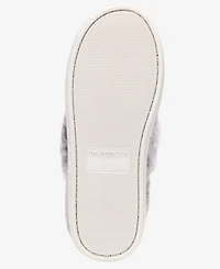 Charter Club Women's Faux-Fur-Lined Slippers, Macy's Exclusive