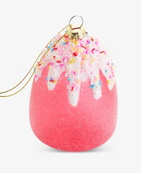 Holiday Lane Sugar Plum Glass Gumdrop Ornament, Macy's Exclusive