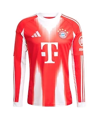 Adidas Men's Harry Kane Red Bayern Munich 2025/26 Home Replica Long Sleeve Jersey