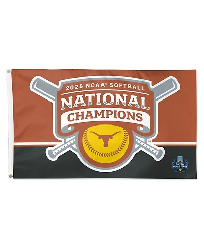 Wincraft Texas Longhorns 2025 Ncaa Softball Women's College World Series Champions 3' x 5' Single-Sided Deluxe Flag