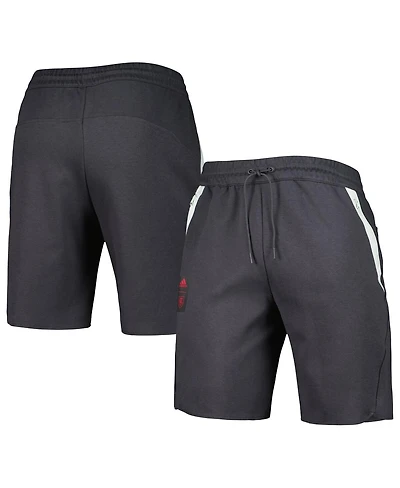 Adidas Men's Black Real Salt Lake 2023 Player Travel Shorts