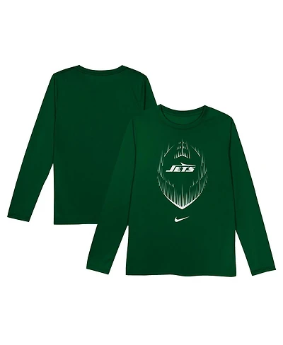 Nike Toddler Green New York Jets Legend Icon Long Sleeve T-Shirt