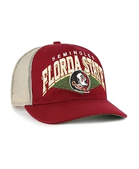 '47 Brand Men's Garnet Florida State Seminoles Pomona Mesh Hitch Adjustable Trucker Hat