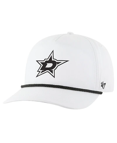 '47 Brand Men's White Dallas Stars Rope Hitch Adjustable Hat