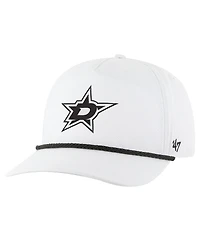 '47 Brand Men's White Dallas Stars Rope Hitch Adjustable Hat