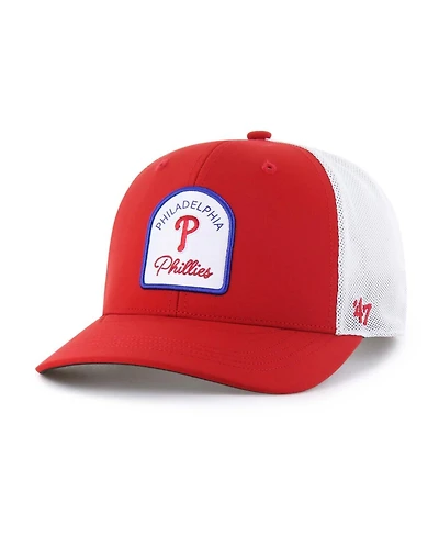 '47 Brand Men's Red Philadelphia Phillies Gimmie Golf Trucker Adjustable Hat