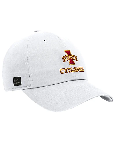 Nike Men's White Iowa State Cyclones 2025 On-Field Club Adjustable Hat