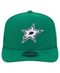 New Era Men's Kelly Green Dallas Stars Logo Basic 9SEVENTY Adjustable Hat