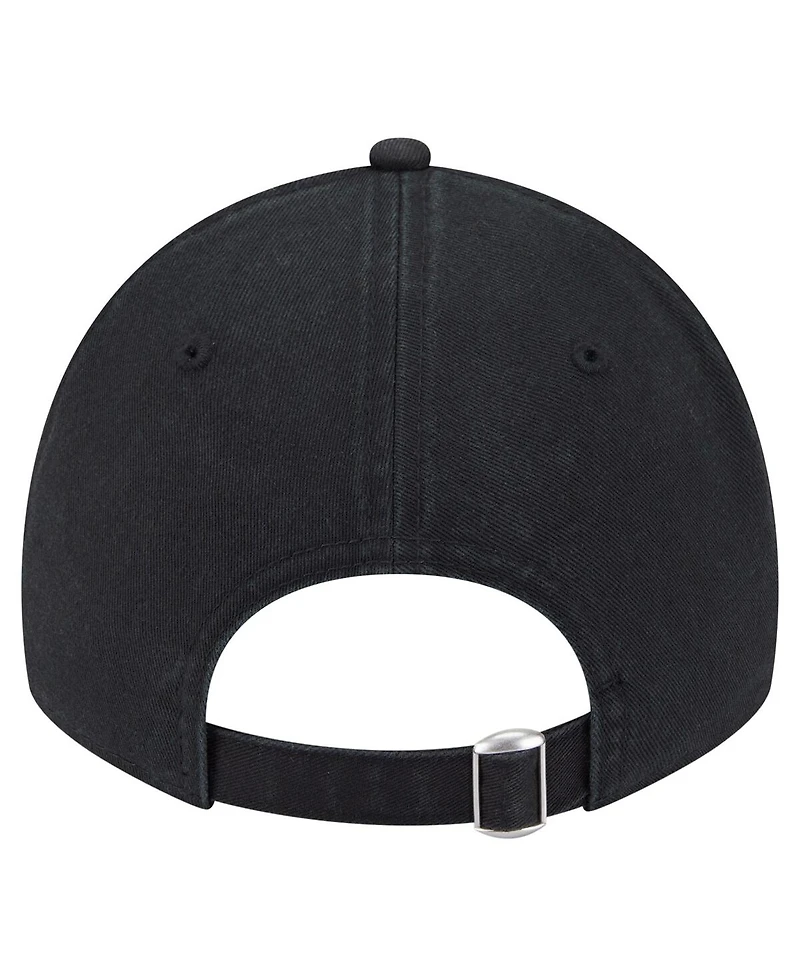 New Era Men's and Women's Black Las Vegas Aces Core Alt Logo 9TWENTY Adjustable Hat