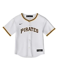 Nike Baby Boys and Girls Paul Skenes White Pittsburgh Pirates Home Replica Jersey