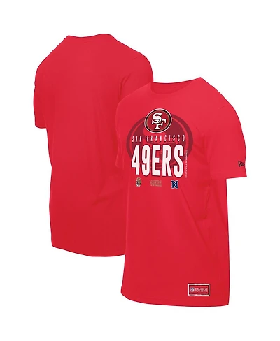 New Era Men's Scarlet San Francisco 49ers 2025 Nfl Training Camp T-Shirt