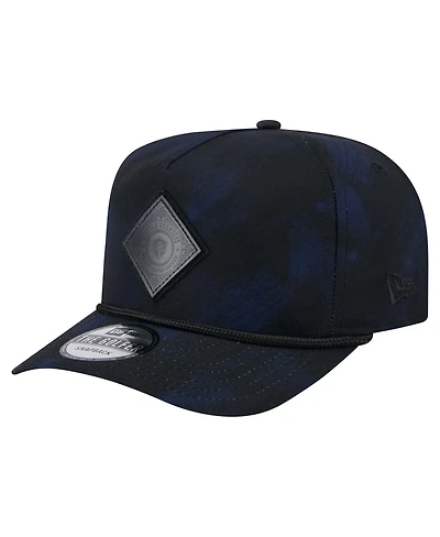 New Era Men's Black Seattle Sounders Fc Golfer Snapback Hat