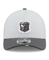 New Era Men's Gray/Graphite Cleveland Browns 2025 Nfl Training Camp A-Frame 9FORTY Adjustable Hat