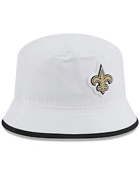 New Era Men's White New Orleans Saints 2025 Nfl Training Camp Stretch Bucket Hat