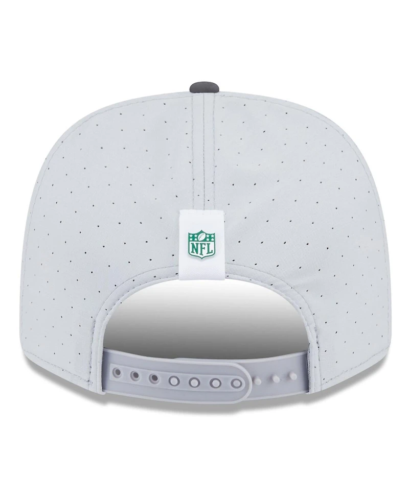 New Era Men's Gray/Graphite Green Bay Packers 2025 Nfl Training Camp 9SEVENTY Adjustable Hat