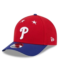 New Era Men's Red/Royal Philadelphia Phillies 2025 Mlb All-Star Game 9FORTY M-Crown Adjustable Hat