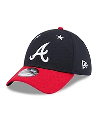 New Era Men's Navy/Red Atlanta Braves 2025 Mlb All-Star Game 39THIRTY Flex Hat