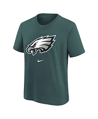 Nike Big Boys and Girls Midnight Green Philadelphia Eagles Primary Logo Legend T-Shirt