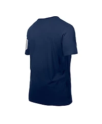 New Era Men's Aaron Judge Navy York Yankees Design Lab Name Number T-Shirt