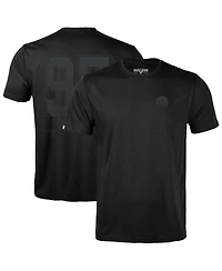 LevelWear Men's Connor McDavid Black Edmonton Oilers Richmond Darkside Name Number T-Shirt