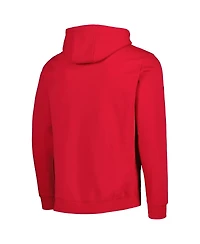 LevelWear Men's Red Tour Championship Podium Pullover Hoodie