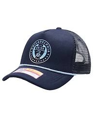 Fan Ink Men's Navy Philadelphia Union Atmosphere Trucker Adjustable Hat