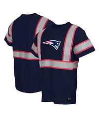 Buffalo Outdoors Men's Navy New England Patriots Safety Heavyweight T-Shirt
