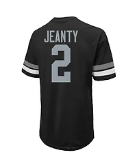 Majestic Men's Ashton Jeanty Black Las Vegas Raiders 2025 Nfl Draft First Round Pick Oversized T-Shirt
