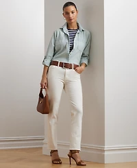 Lauren Ralph Cotton Chambray Shirt