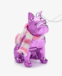 Holiday Lane Eclectic Charm Pink Glitter Dog Ornament, Macy's Exclusive