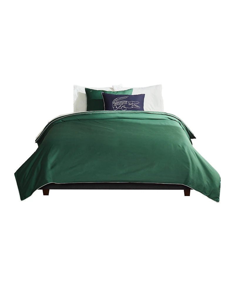 Lacoste Tiebreak Cotton 2-Pc. Duvet Cover Set, Twin