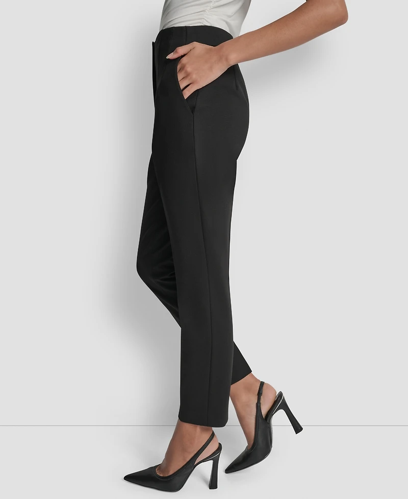 Dkny Women's Hollywood Slim-Leg Ponte Knit Pants