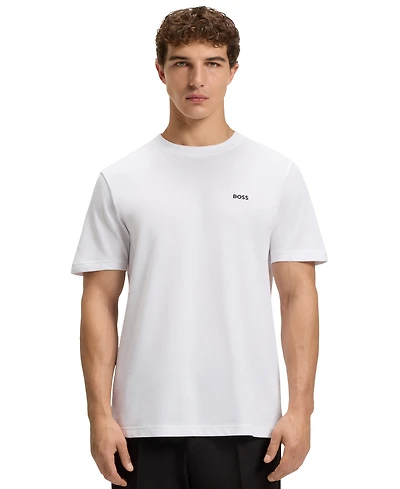Boss by Hugo Men's Cotton-Pique Regular Fit T-Shirt