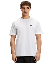 Boss by Hugo Men's Cotton-Pique Regular Fit T-Shirt