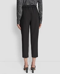 Dkny Women's Mid-Rise Pull-On Cropped Pants, Regular & Petite