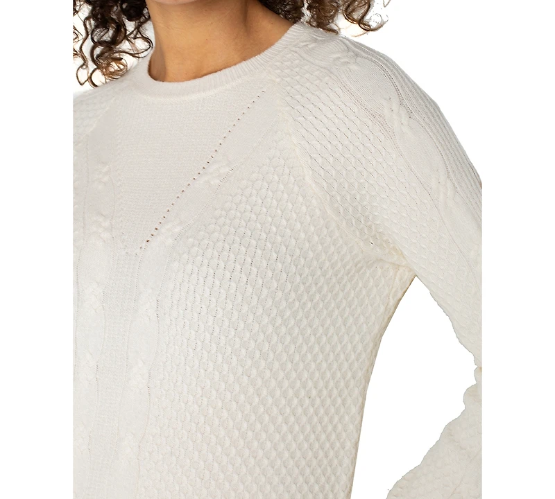 Liverpool Los Angeles Women's Crewneck Long-Sleeve Raglan Sweater