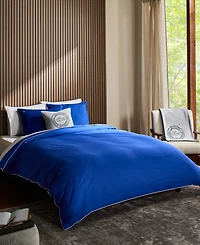 Lacoste Tiebreak Cotton 3-Pc. Duvet Cover Set, Full/Queen