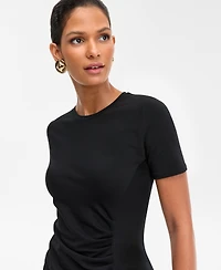 I.n.c. International Concepts Women's Side-Ruched Dress, Macy's Exclusive