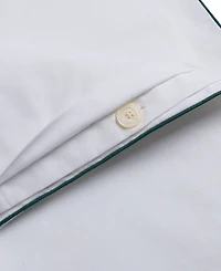Lacoste Tiebreak Cotton 3-Pc. Duvet Cover Set, Full/Queen